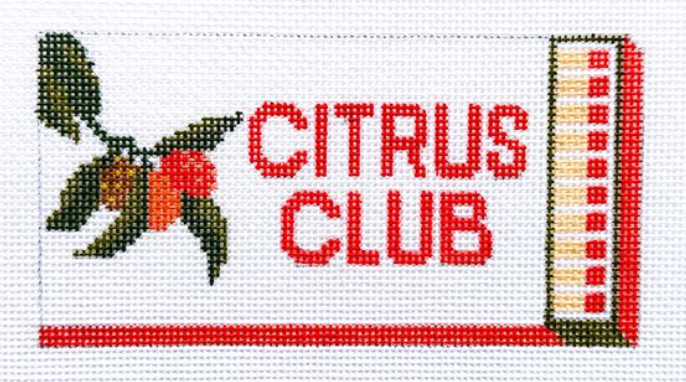 Citrus Club Matchbox