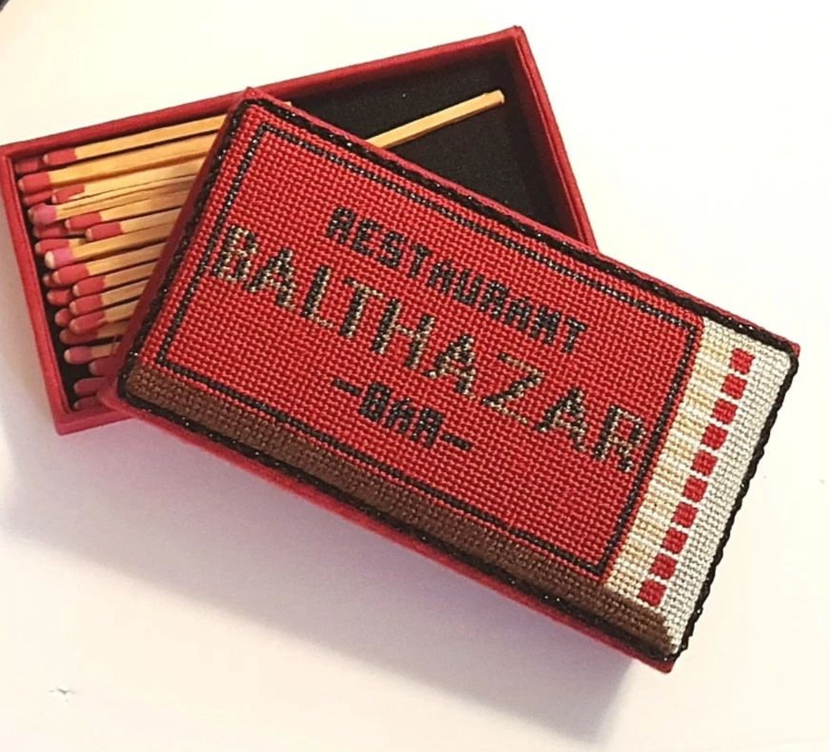 Balthazar Matchbox Needlepoint Canvas