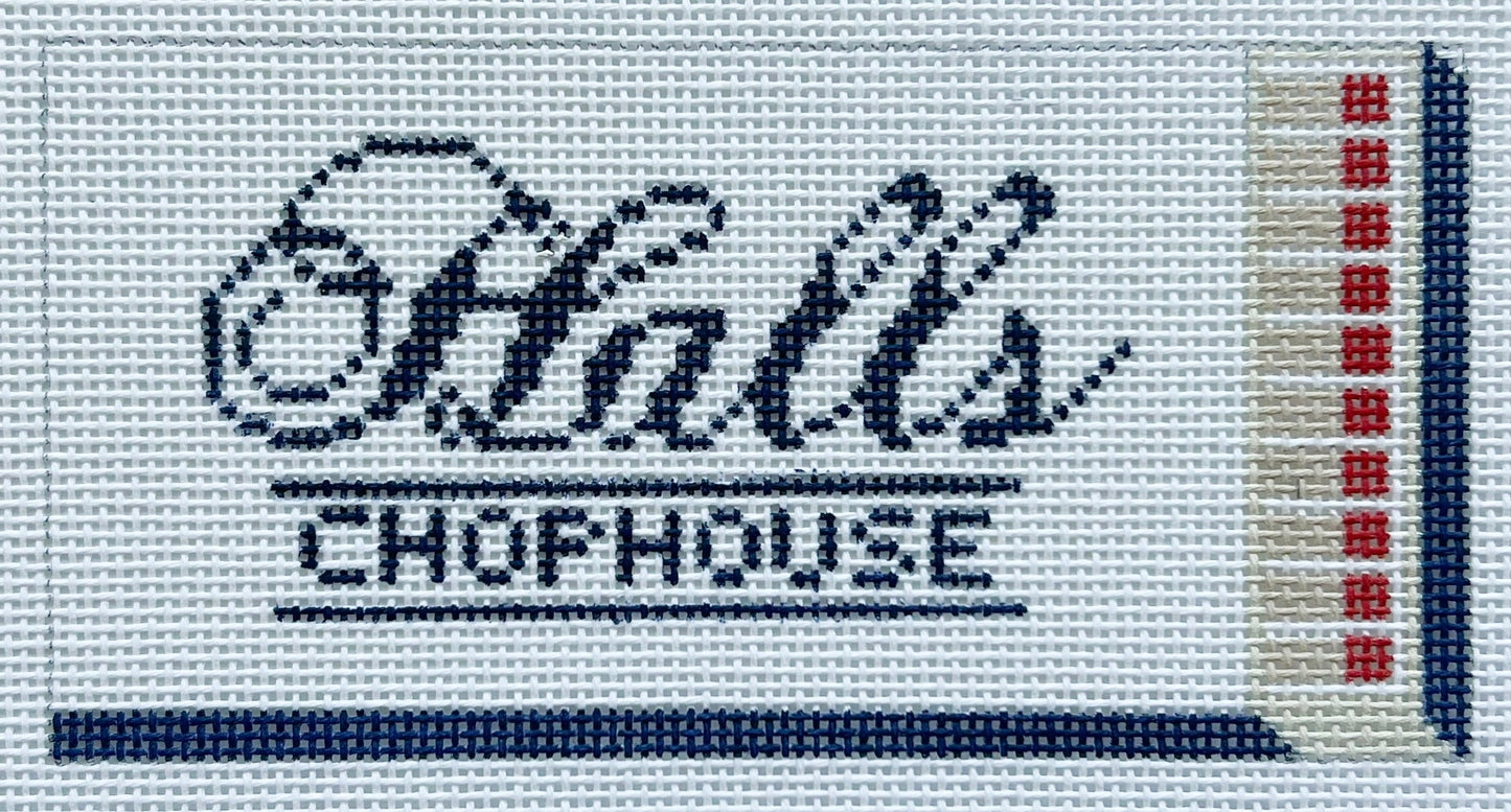 Halls Chophouse Matchbox Needlepoint Canvas