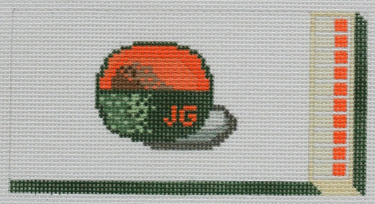 JG Melon Matchbox Needlepoint Canvas