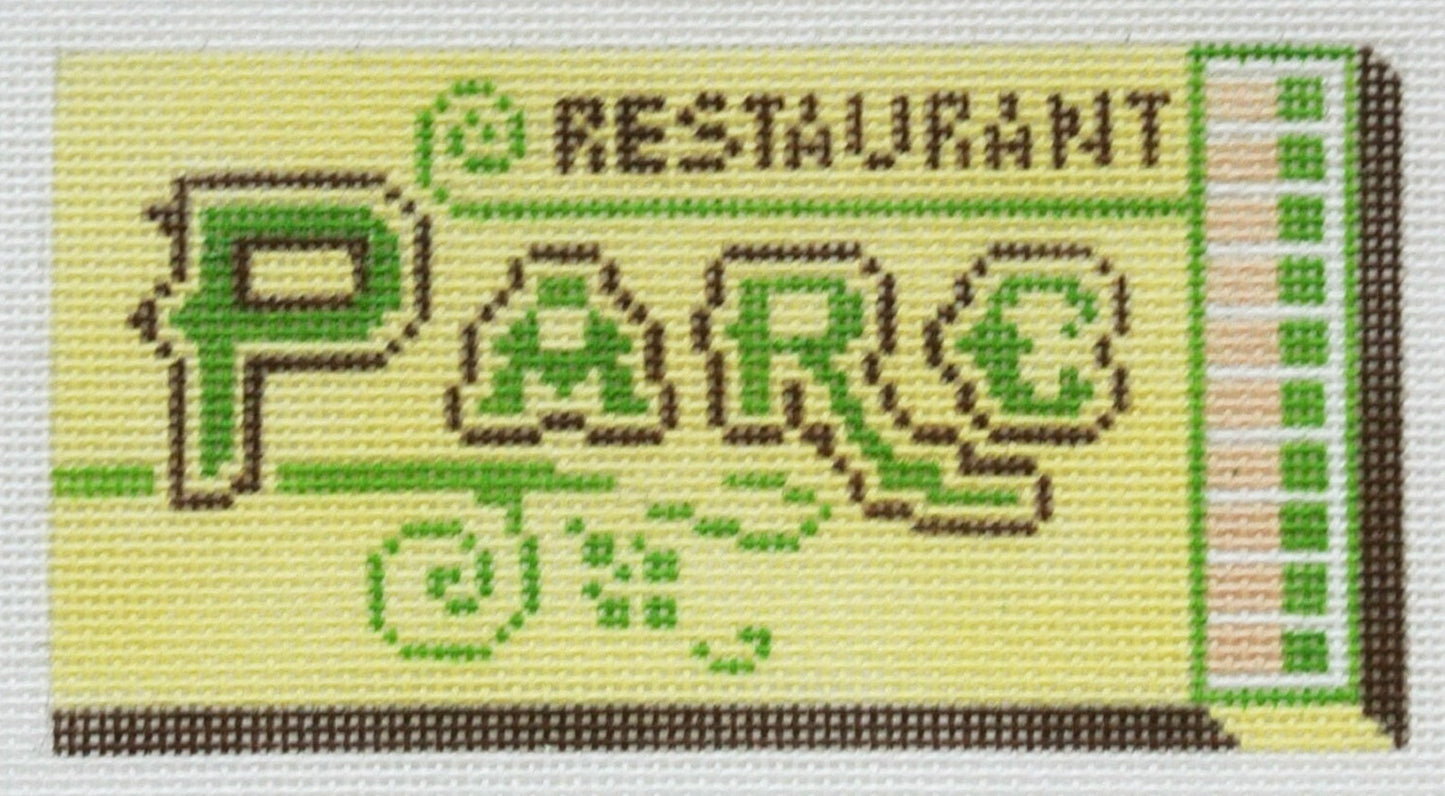 Parc Matchbox Needlepoint Canvas