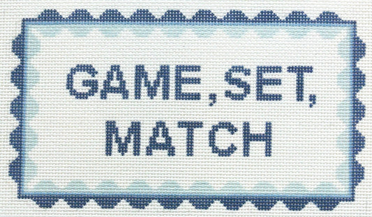 Game, Set, Match Needlepoint Canvas