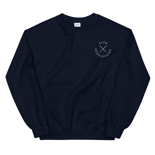 Club Needlepoint Sweatshirt